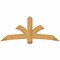 Ekena Millwork Davenport Rough Sawn Timber Gable Bracket, Western Red Cedar, 72"W x 30"H x 6"D x 6"F, 10/12 Pitch GBW072X30X0606DAV00RWR - alternate 1